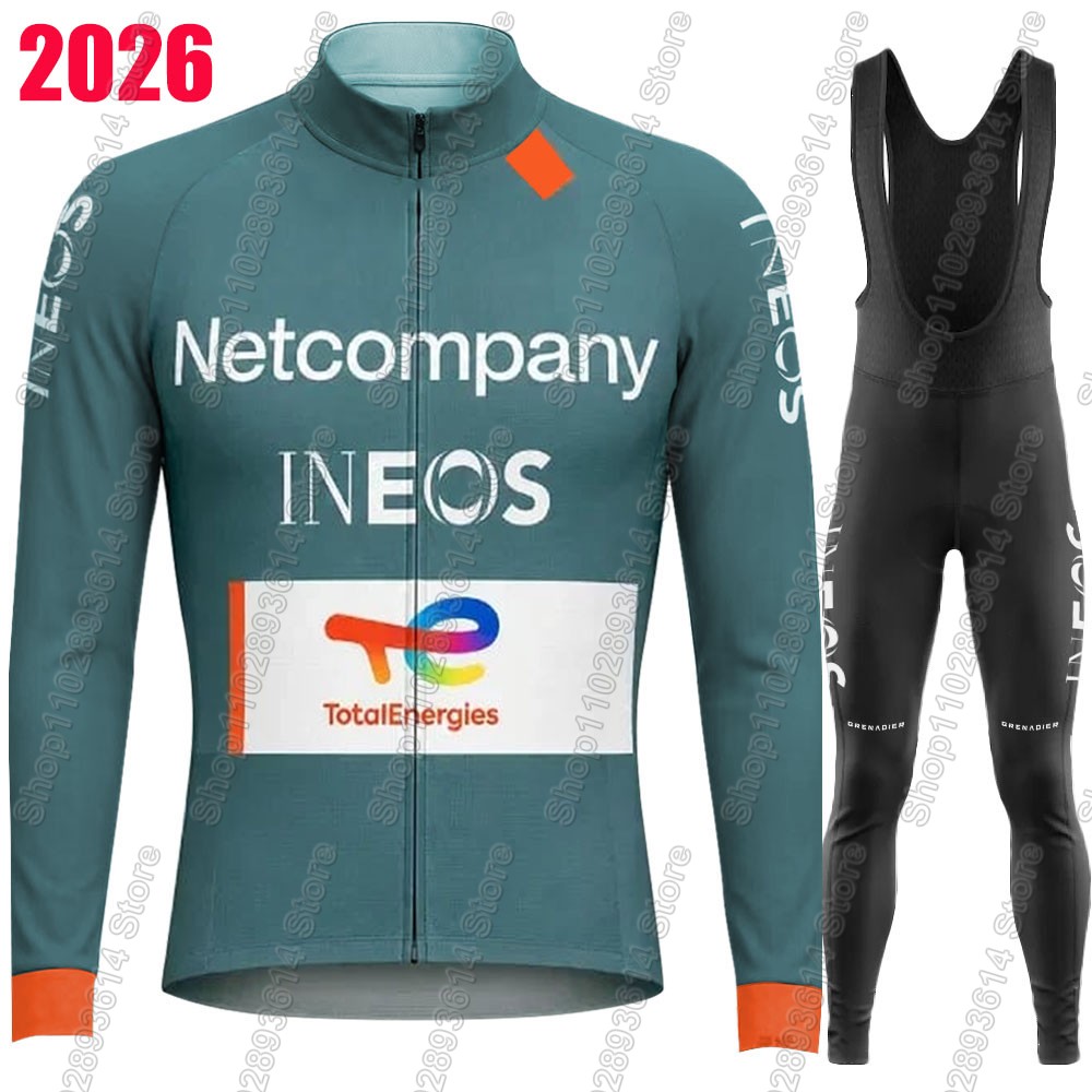 Cycling Commuter Trousers - Zestaw kolarski Netcompany-INEOS Team 2026, koszulka