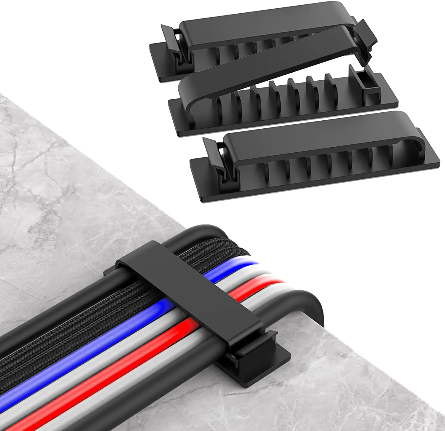 Cable Lock Flexible - Organizer kabli, uchwyt na przewody, elastyczny