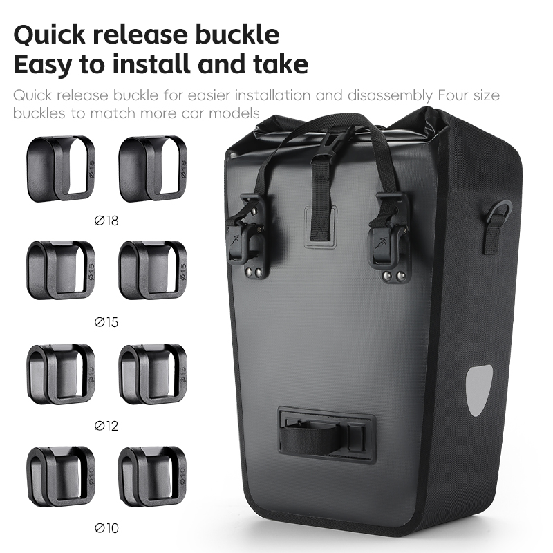 WEST BIKING 25L Wodoodporna To – Panniers Waterproof Rear recenzja i cena