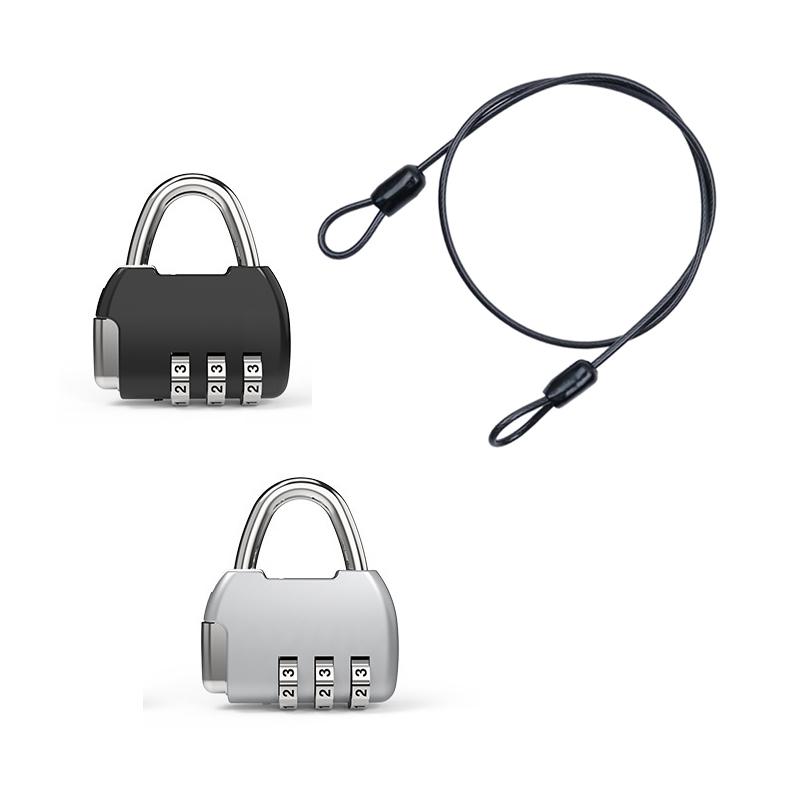 ⑥ Stalowy kabel zabezpieczając – Cable Lock Flexible recenzja i cena